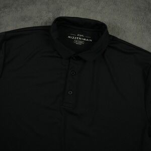Mizzen+Main Phil Mickelson Mens XX-Large Black Performance Golf Polo Shirt XXL